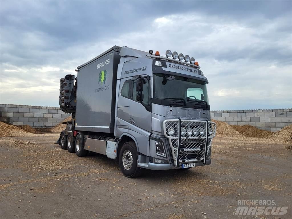 Volvo FH16 碎木车