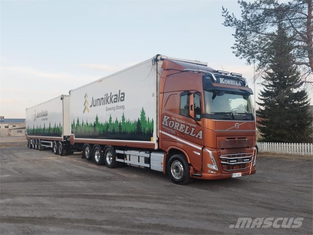 Volvo FH500TC 8x4 碎木车