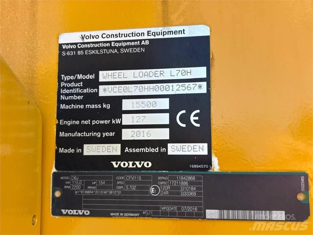 Volvo L 70 H 轮式装载机