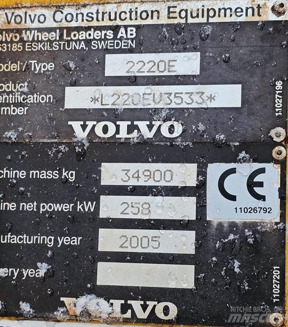 Volvo L220E 轮式装载机