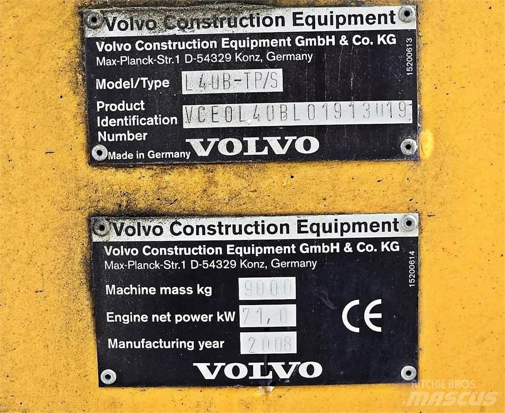 Volvo L40B 轮式装载机