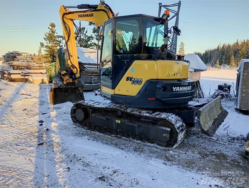 Yanmar SV100 履带挖掘机