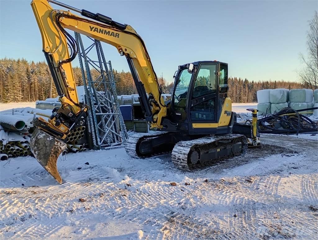 Yanmar SV100 履带挖掘机