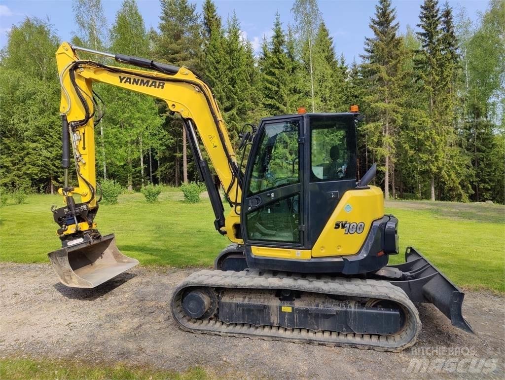 Yanmar SV100-2 中型挖掘机