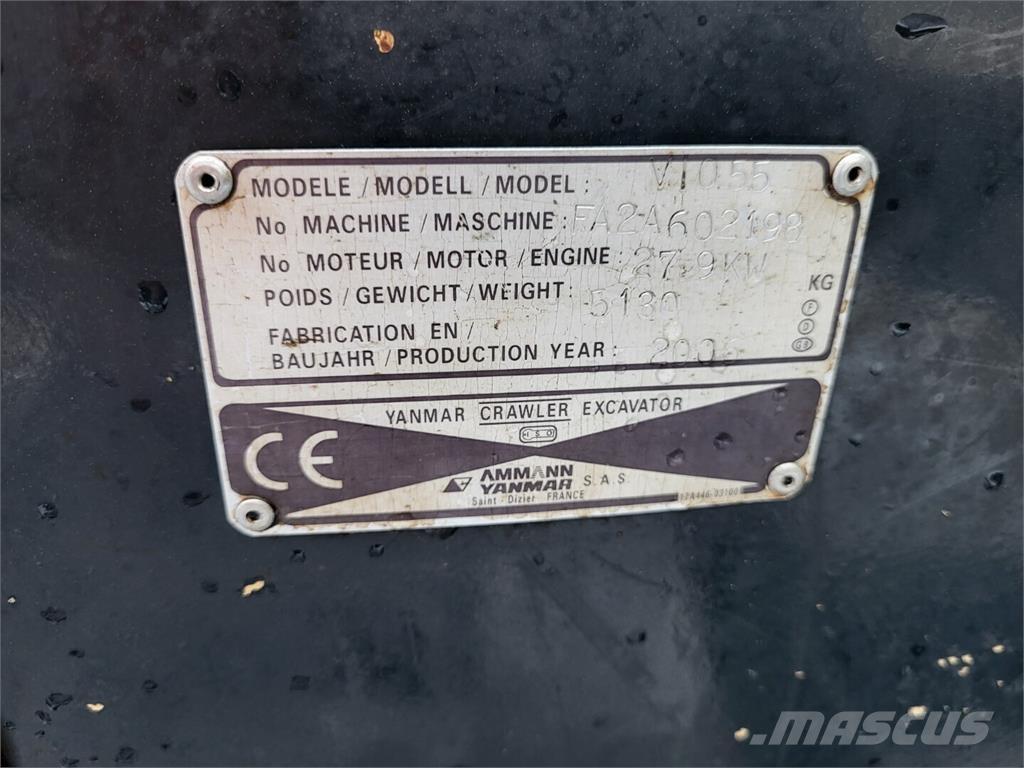 Yanmar VIO 55 小型挖掘机