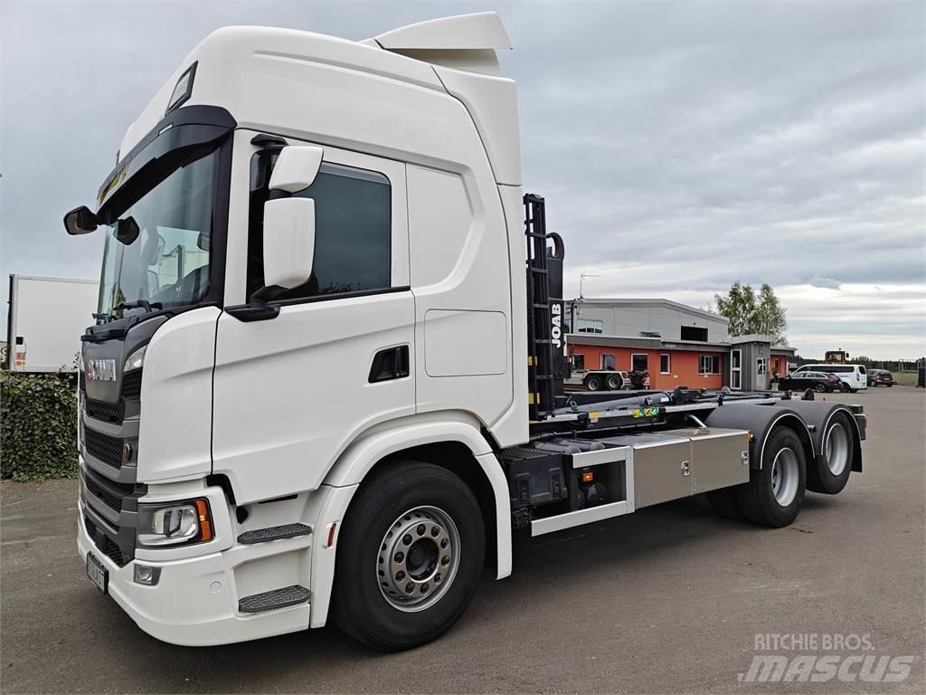 Scania G500 工程吊钩车