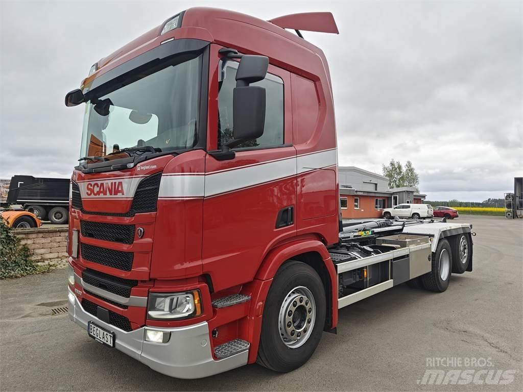 Scania R500 工程吊钩车
