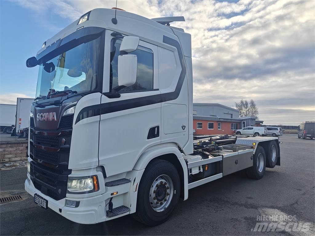 Scania R580 工程吊钩车