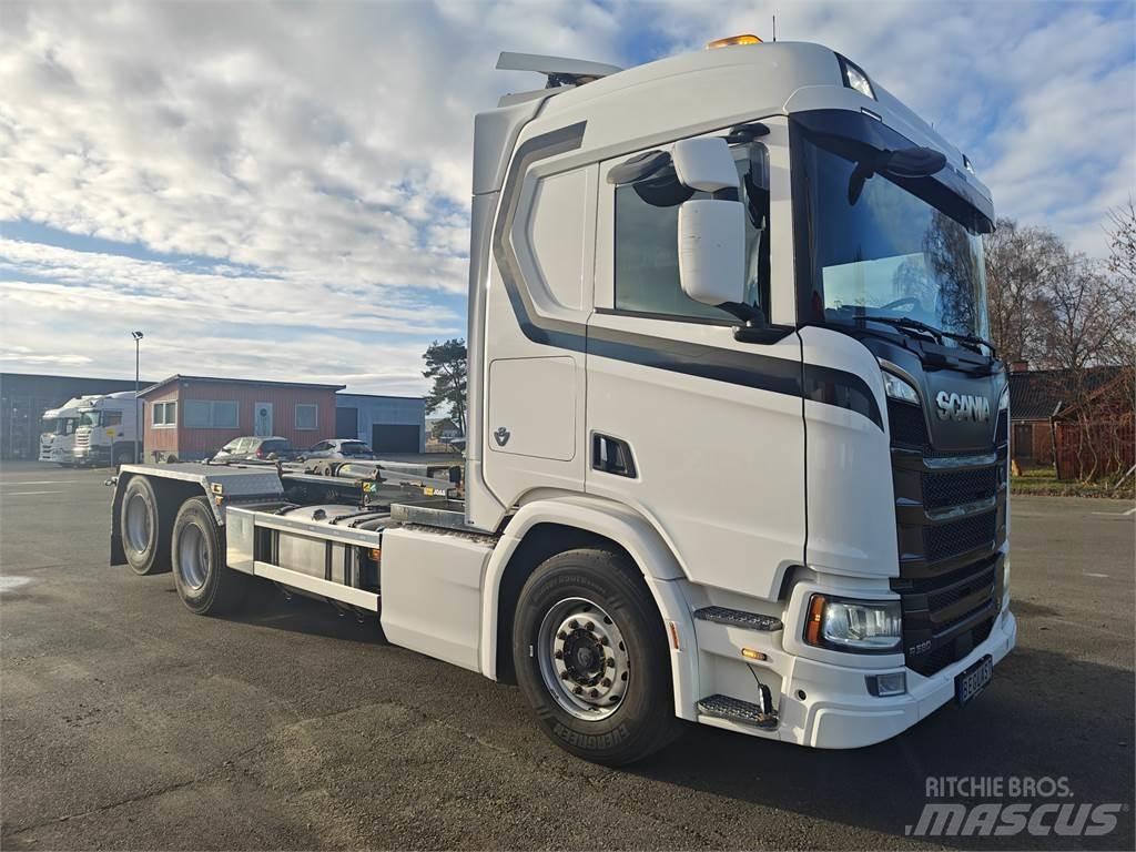 Scania R580 工程吊钩车