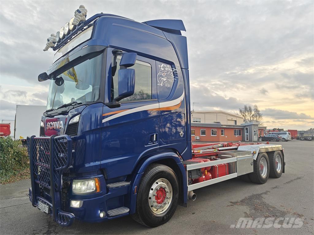 Scania R650 工程吊钩车