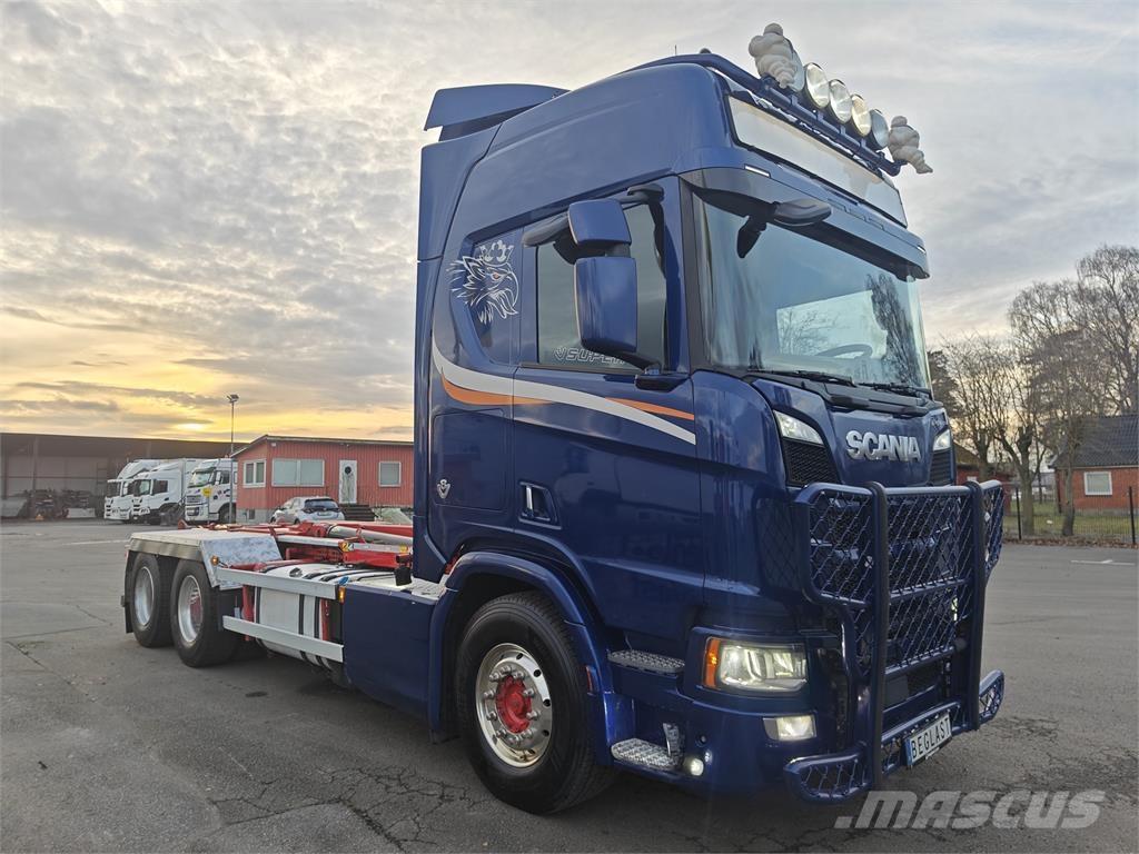 Scania R650 工程吊钩车