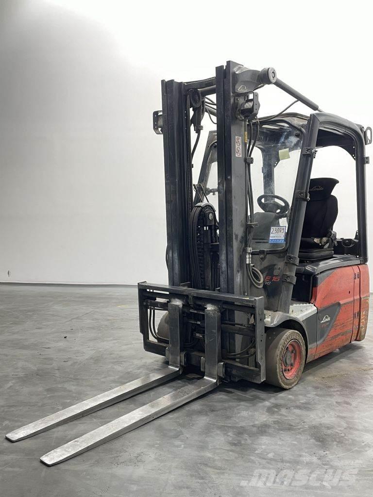 Linde E16-02-386 电动叉车
