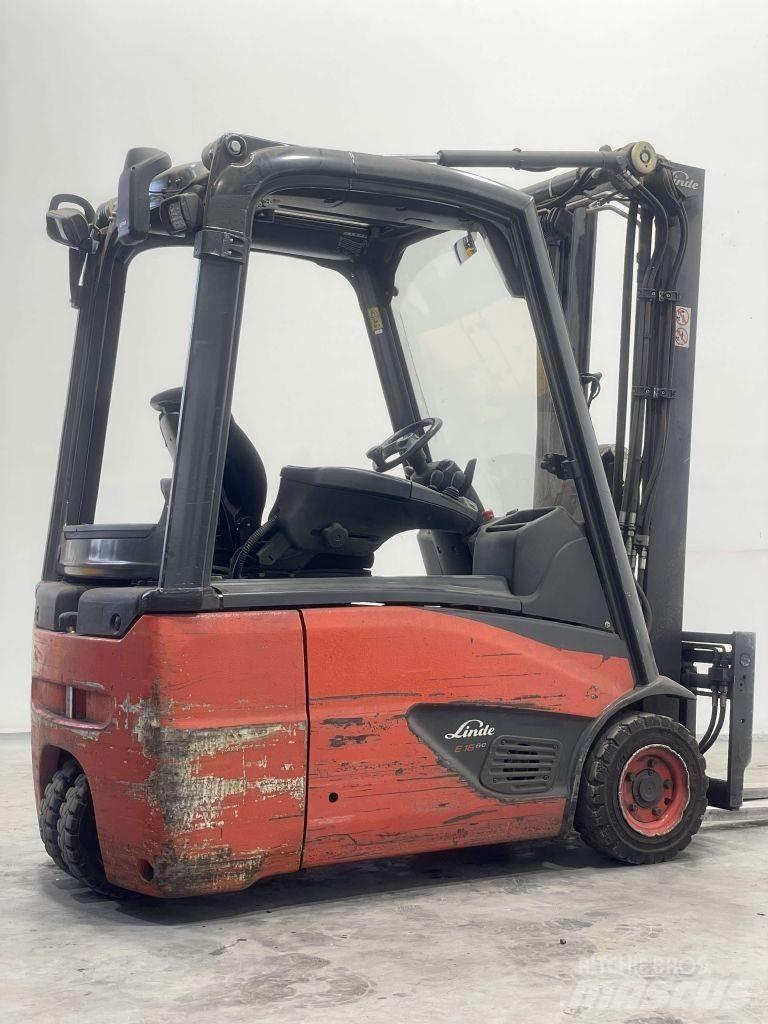 Linde E16-02-386 电动叉车