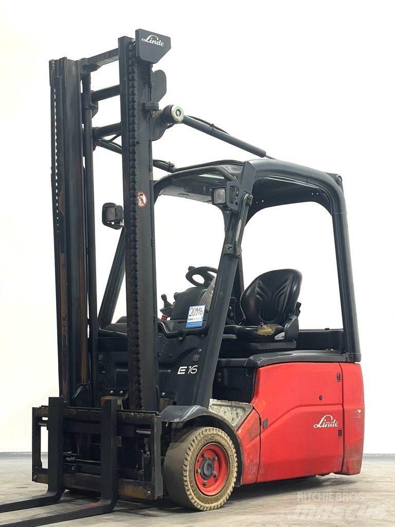Linde E16-386 电动叉车