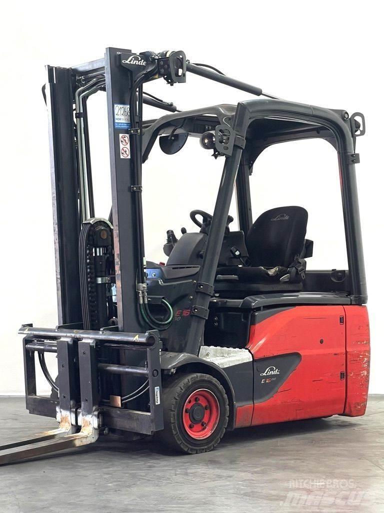 Linde E16-386-EVO 电动叉车