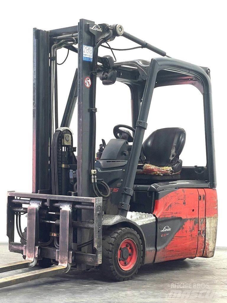 Linde E16-386-EVO 电动叉车