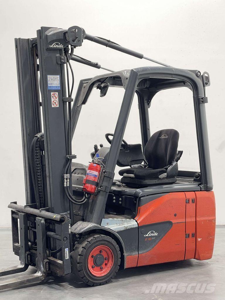 Linde E16C-02-386 电动叉车