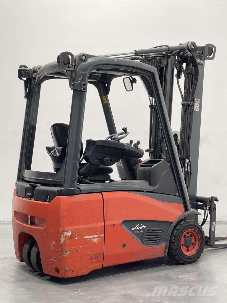 Linde E16C-02-386 电动叉车