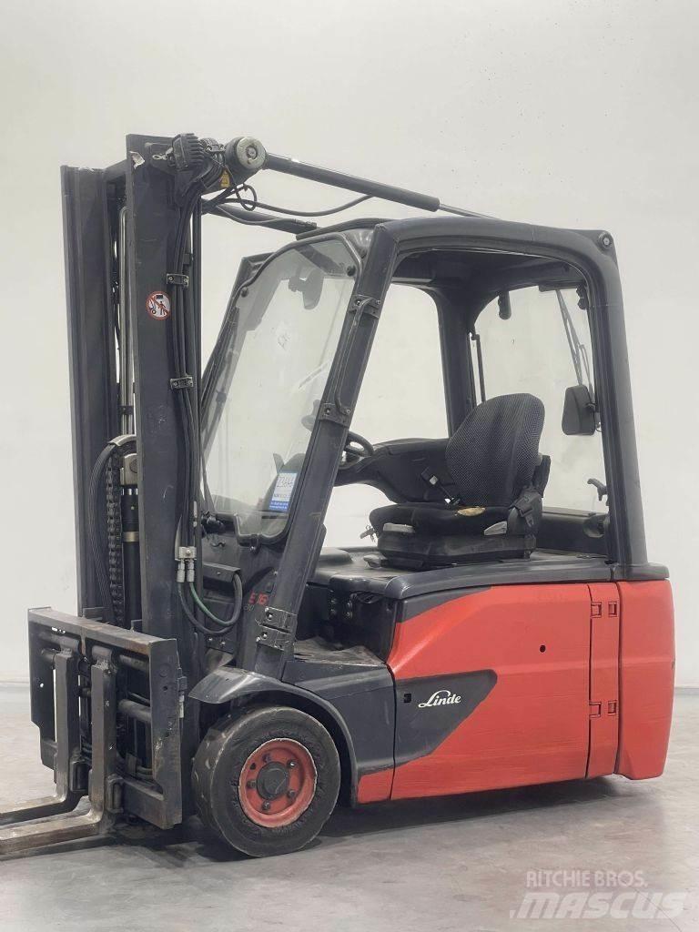 Linde E16L-02-386 电动叉车