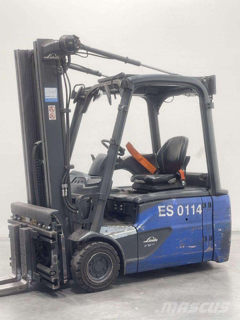 Linde E16L-02-386 电动叉车