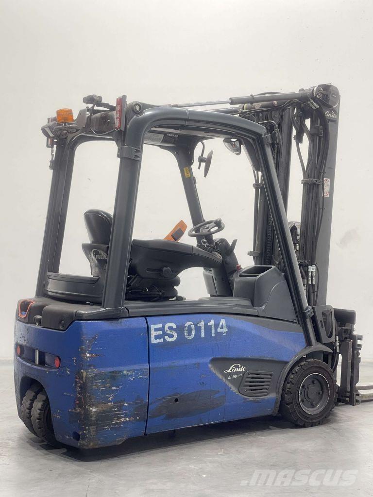Linde E16L-02-386 电动叉车