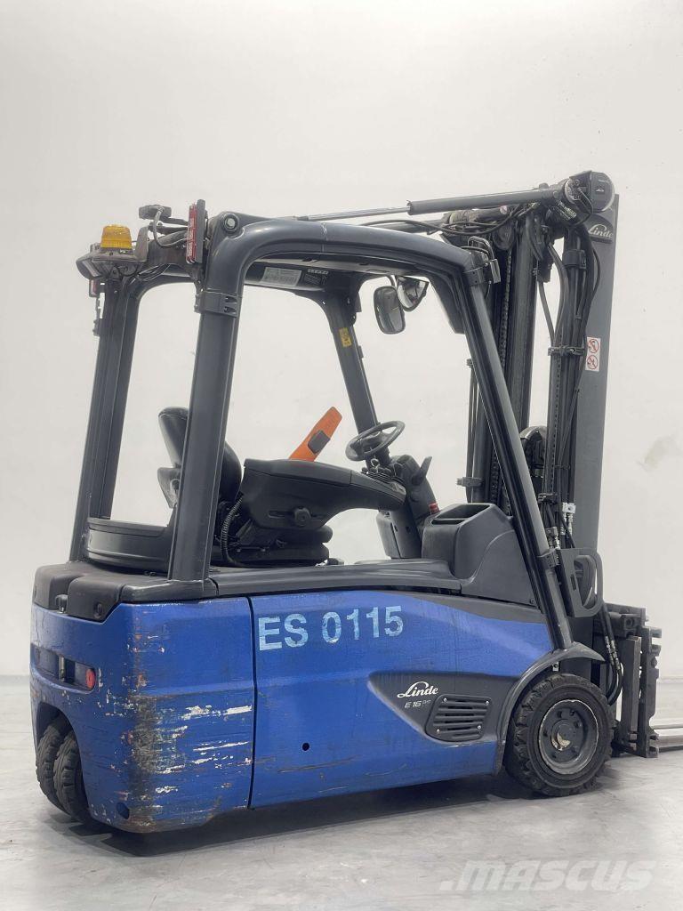 Linde E16L-02-386 电动叉车