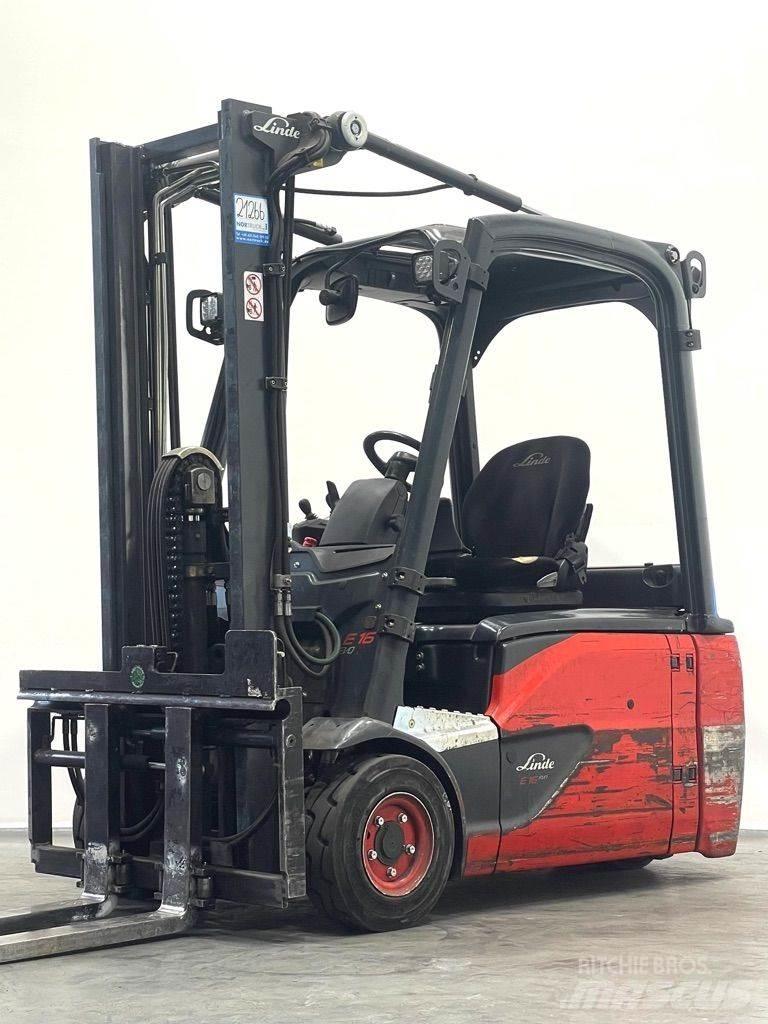 Linde E16L-386-EVO 电动叉车