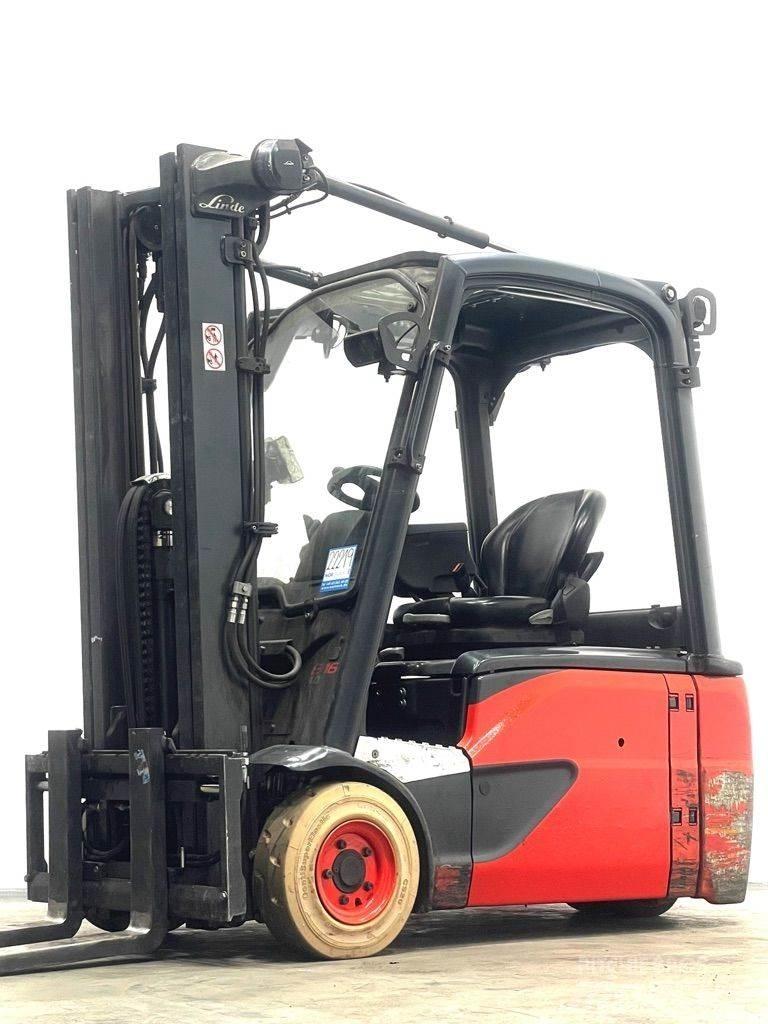 Linde E16L-386-EVO 电动叉车