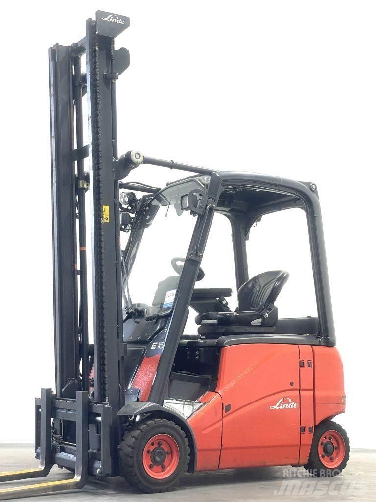 Linde E16PH-01 电动叉车