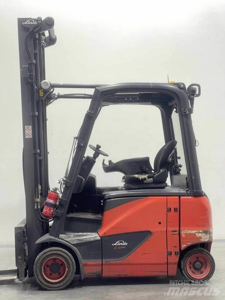 Linde E18PH-386 电动叉车