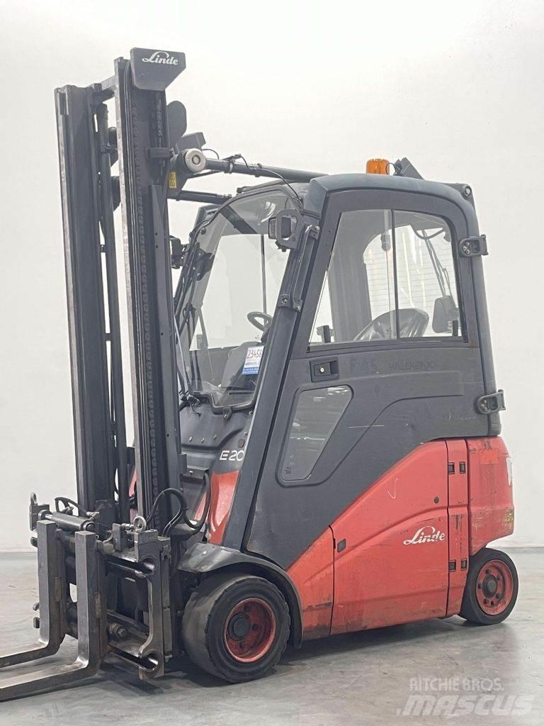 Linde E20PH-01-386 电动叉车