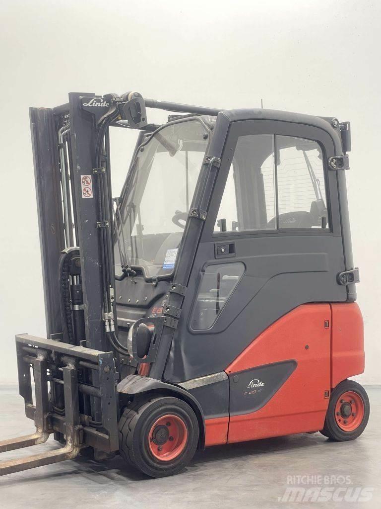 Linde E20PH-02-386 电动叉车