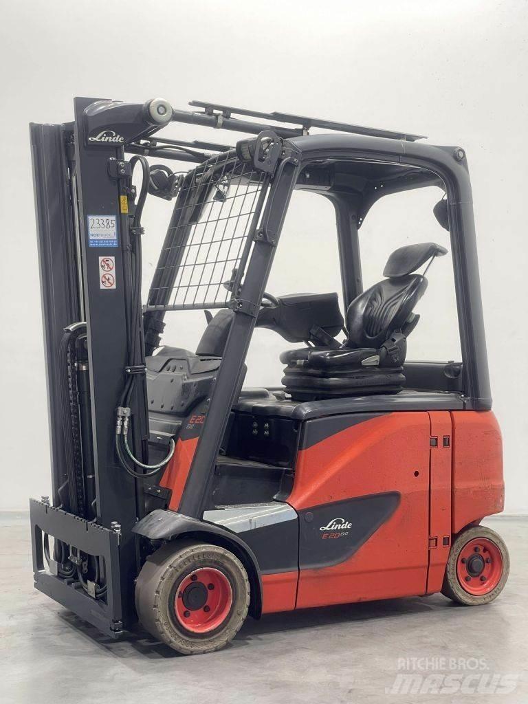 Linde E20PH-02-386 电动叉车