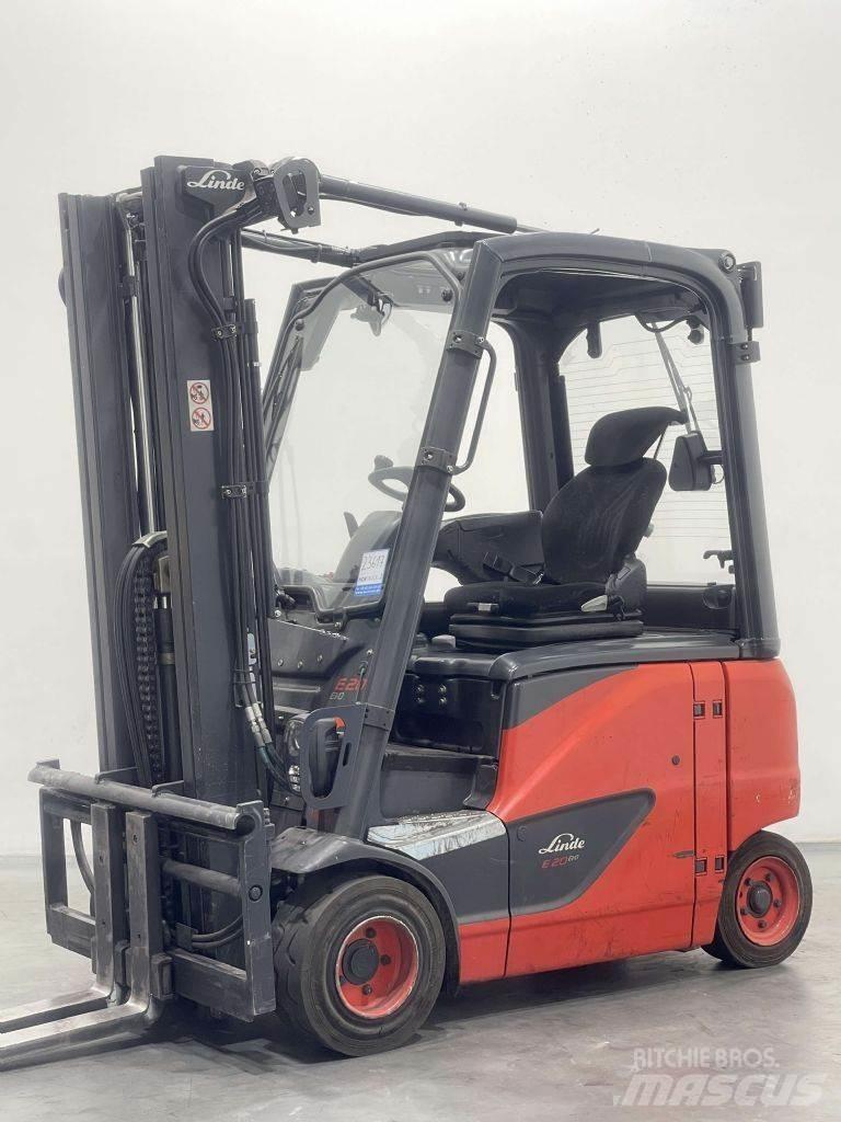 Linde E20PH-02-386 电动叉车