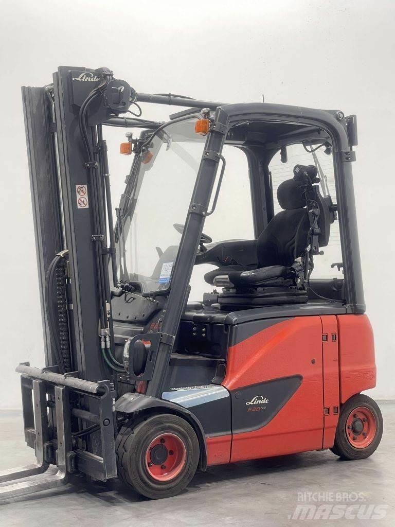 Linde E20PH-02-386 电动叉车