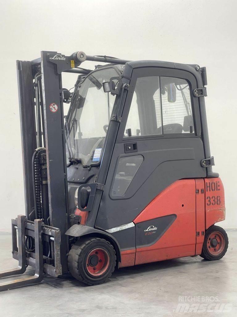 Linde E20PHL-02-386 电动叉车