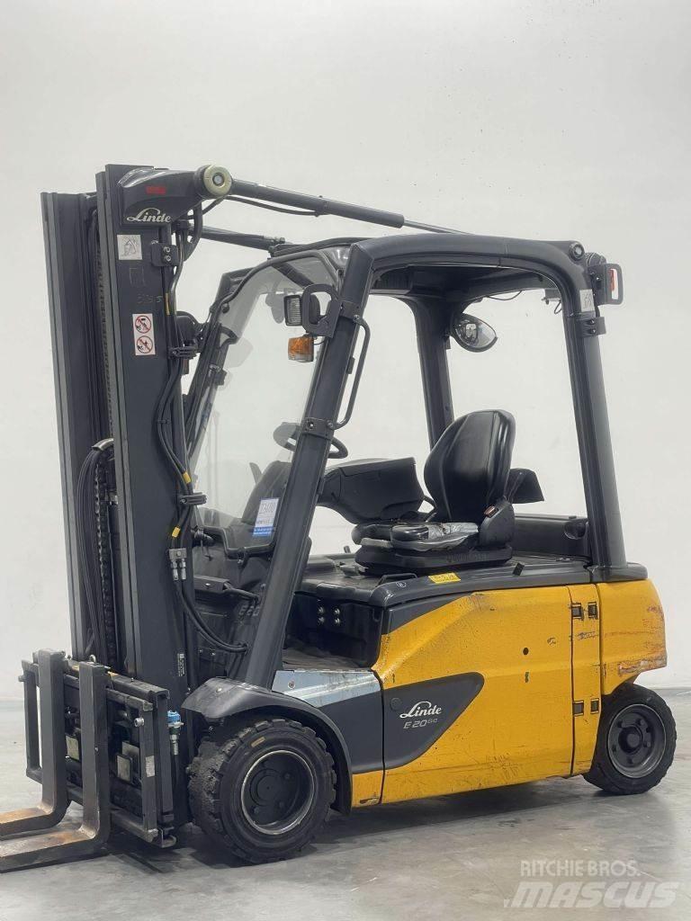 Linde E20PL-02-386 电动叉车