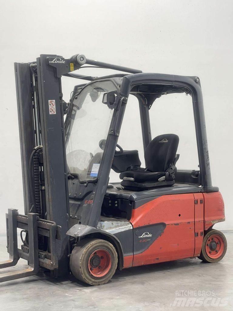 Linde E20PL-02-386 电动叉车