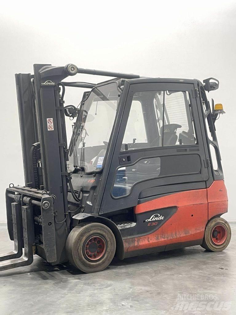 Linde E30L-01-387 电动叉车