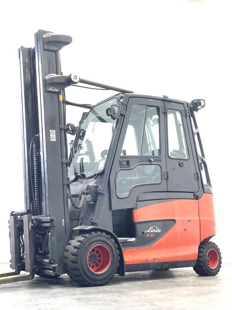 Linde E35HL-01 电动叉车