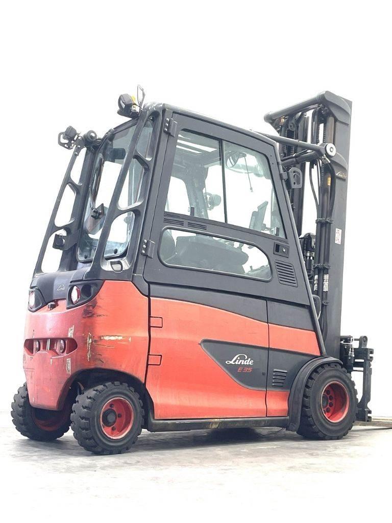 Linde E35HL-01 电动叉车