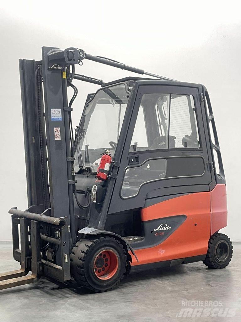 Linde E35HL-01-387 电动叉车