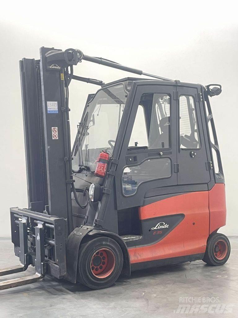 Linde E35HL-01-387 电动叉车