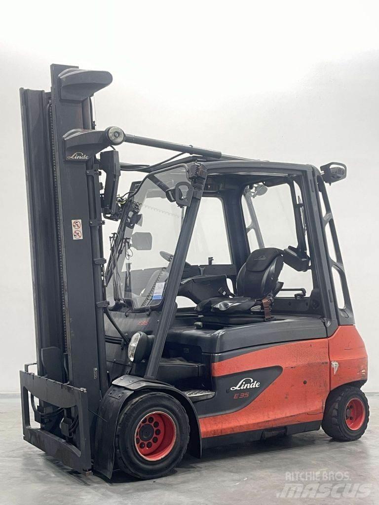 Linde E35L-01-387 电动叉车