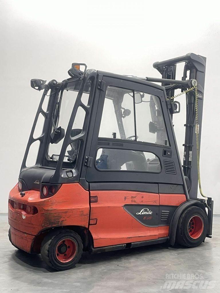 Linde E35L-01-387 电动叉车