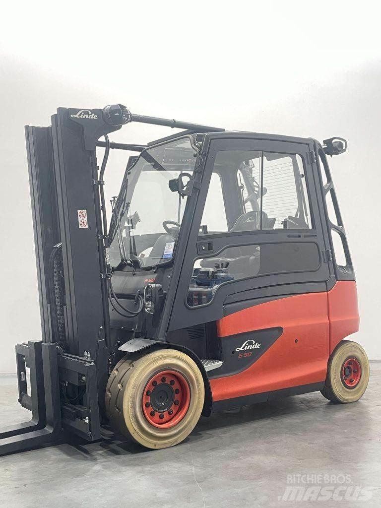 Linde E50HL-01-388 电动叉车