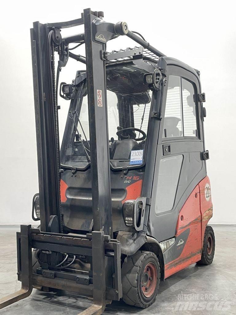 Linde H16T-01-391 天然气叉车