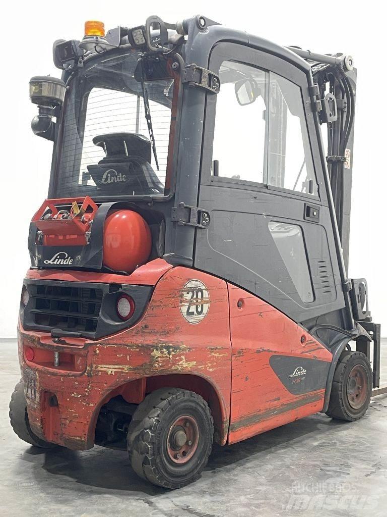 Linde H16T-01-391 天然气叉车