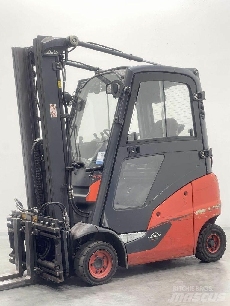 Linde H16T-01-391 天然气叉车