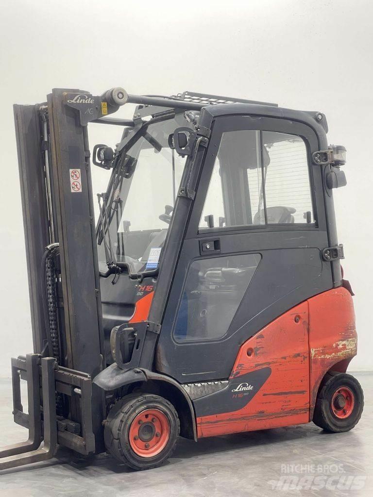 Linde H16T-01-391 天然气叉车